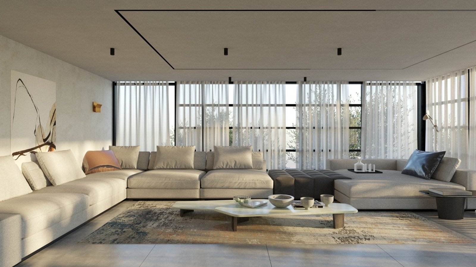 Minimalist Private Residence - Afkarna Gallery